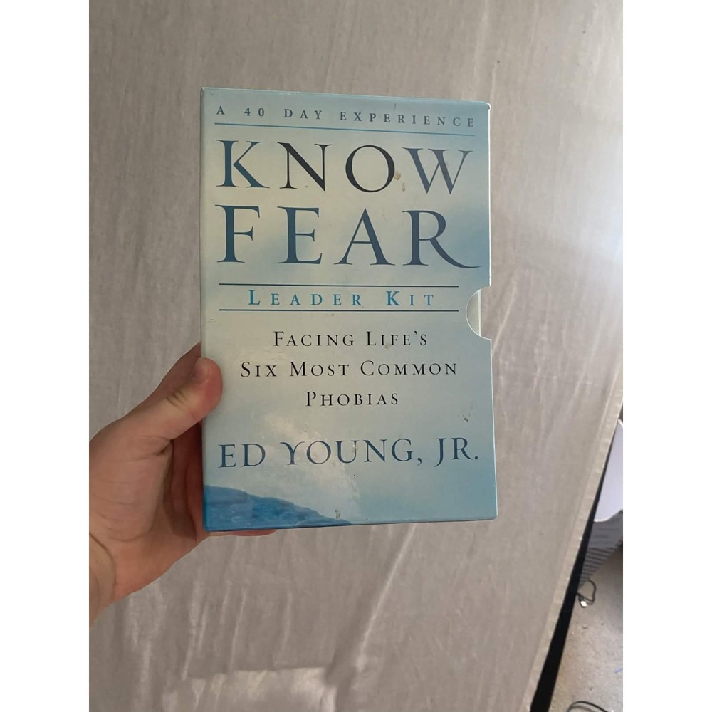 Ed Young Jr Know Fear Leader Kit 40 Day Experience Christian Small Group Study